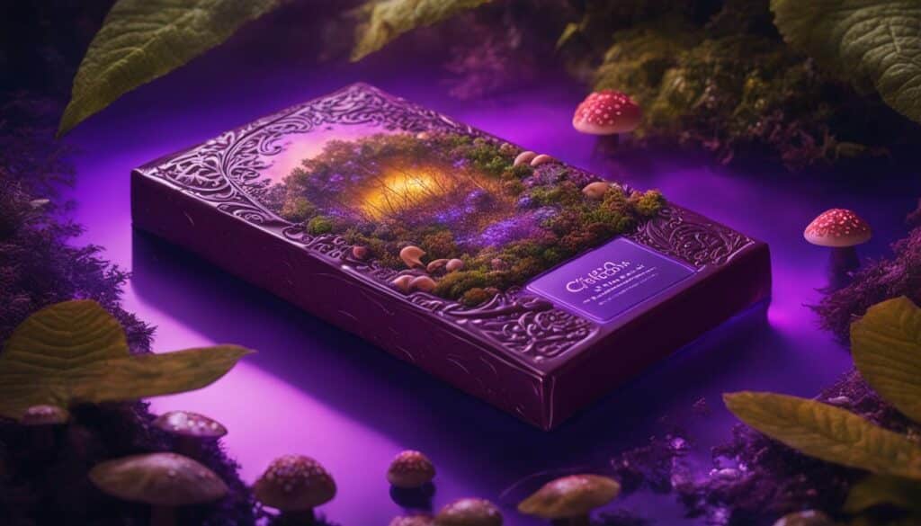 Enchanted Mushroom Chocolate Bar